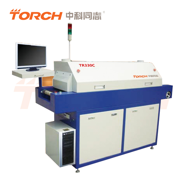 六溫區全熱風電腦回流焊機TR330C